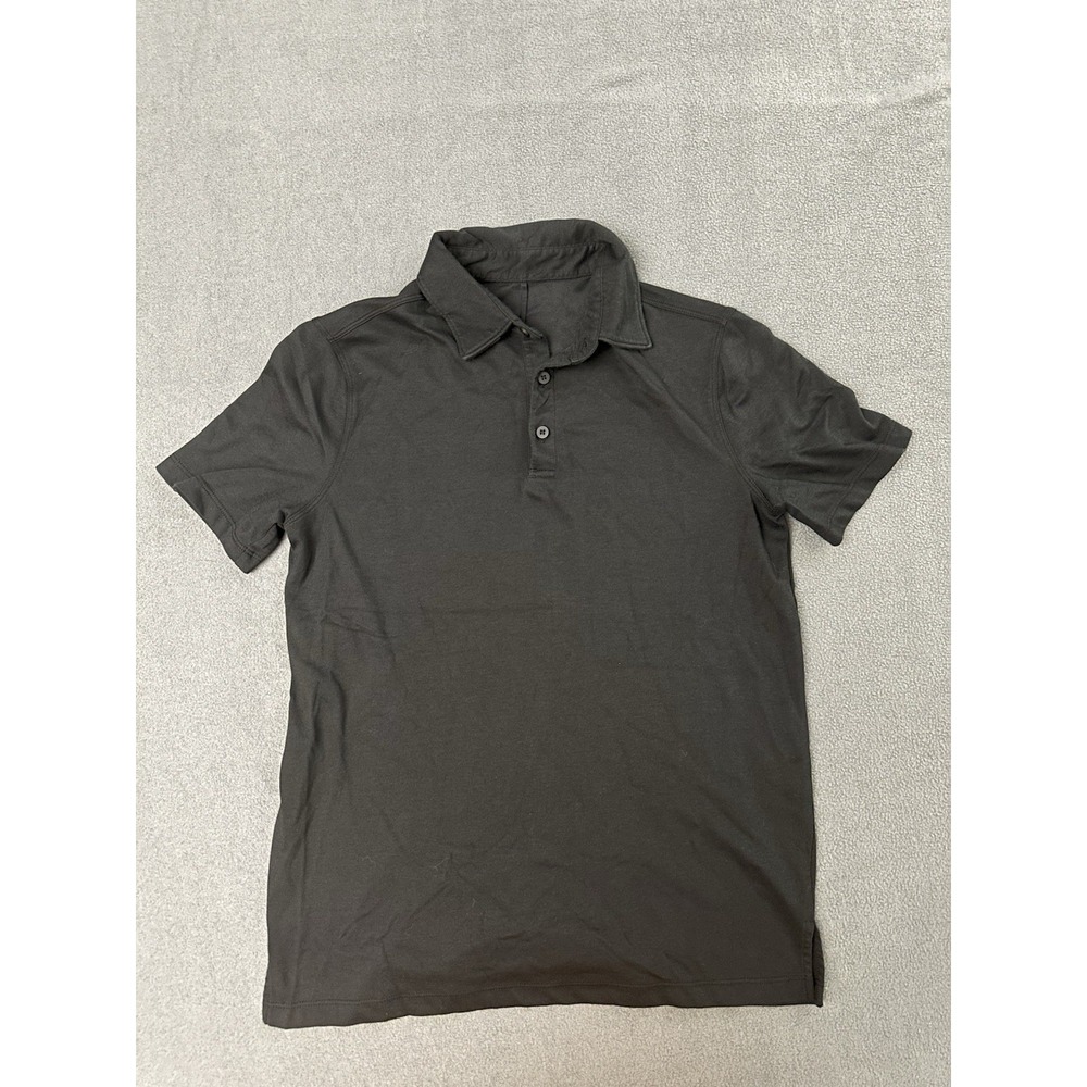 Jack Archer Men's Jetsetter Tech Golf Polo Shirt Size Small Black Performance